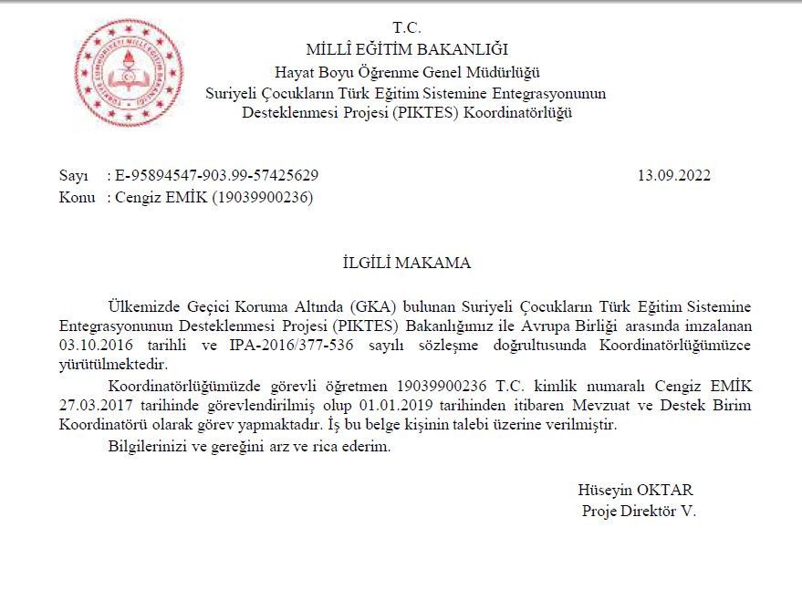 PIKTES Projesi